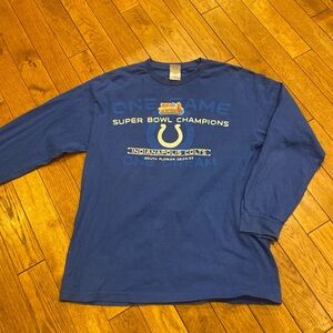 Indianapolis Colts Super Bowl XLI Champs T-shirt, L